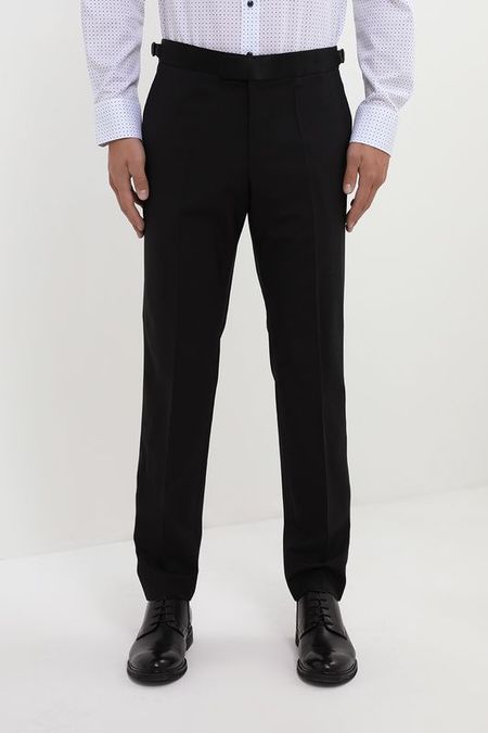 Брюки шерстяные облегающего кроя BOSS 18840₽