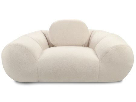 Пуф divanru Тут Рядом Красавчик Светло-бежевый 27990₽