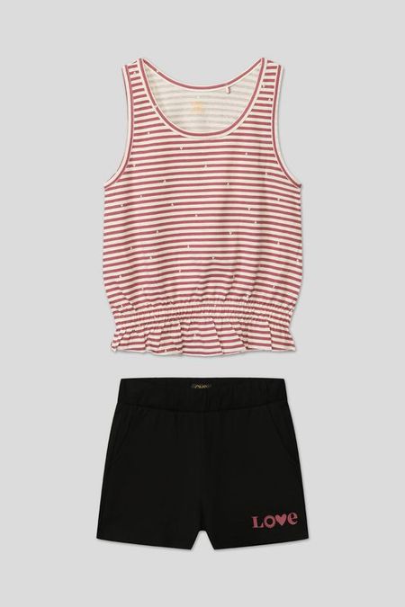 Хлопковый комплект из майки и шорт OVS 645₽