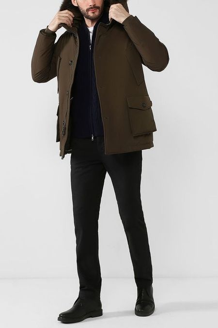 Парка с капюшоном Woolrich 32242₽