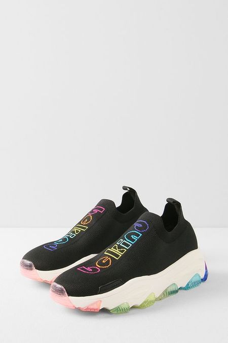 Слипоны с контрастной отделкой Kurt Geiger 10492₽