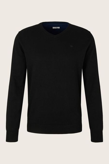 Базовый пуловер из хлопка TOM TAILOR 2999₽