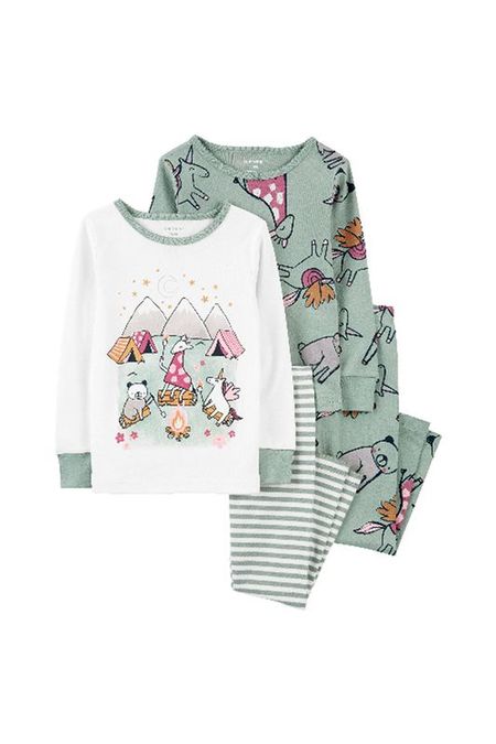 Набор из двух хлопковых пижам с принтом Carters 2700₽