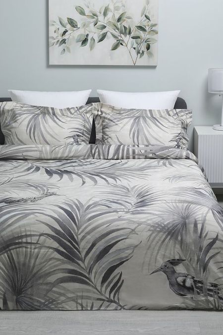 Комплект постельного белья из сатина с принтом Caruso Valeron