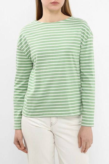 Лонгслив хлопковый в полоску Marc OPolo Denim 3142₽