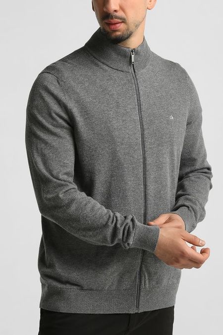 Кардиган хлопковый на молнии Calvin Klein 10492₽