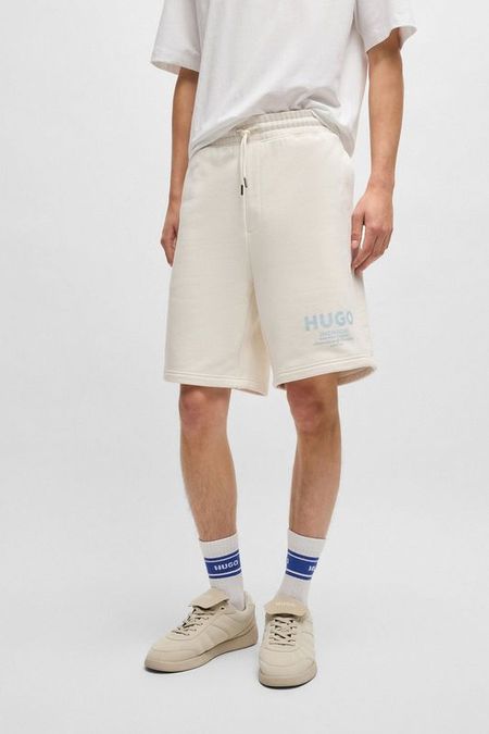 Шорты хлопковые свободного кроя HUGO BLUE 8092₽