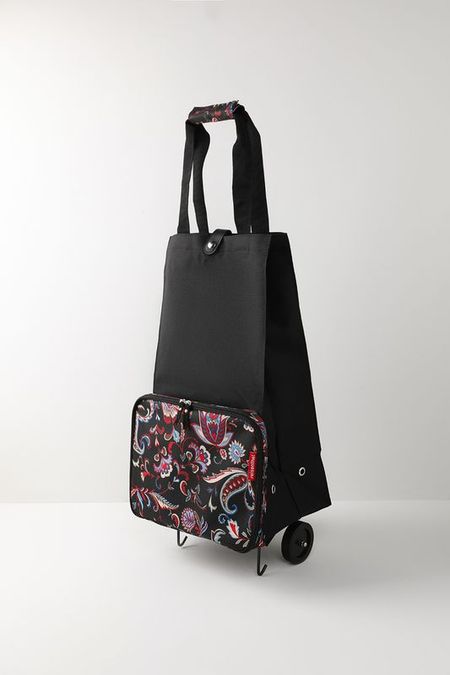 Сумка-тележка на колесиках с принтом Paisley black Reisenthel 6290₽