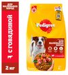 Сухой корм для взрослых собак маленьких пород Pedigree с говядиной