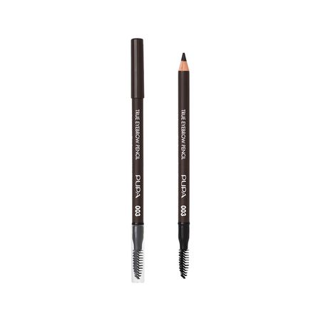 Карандаш для бровей PUPA TRUE EYEBROW PENCIL тон 003 Темно-коричневый