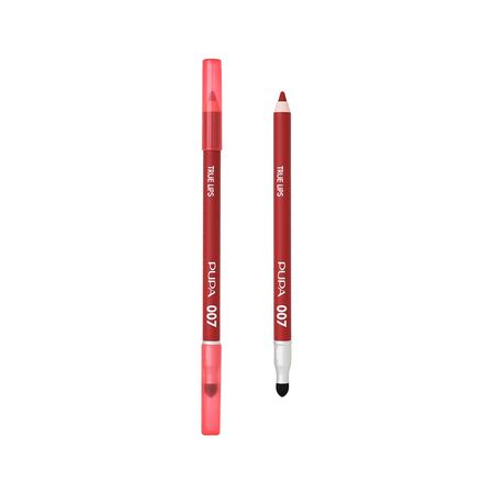 Карандаш для губ PUPA TRUE LIPS тон 007 Шокирующий красный