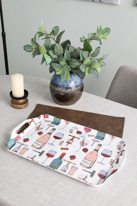 Поднос с принтом Bottles COINCASA 967₽