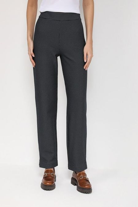 Брюки прямого кроя с мелким принтом EMPORIO ARMANI 7912₽