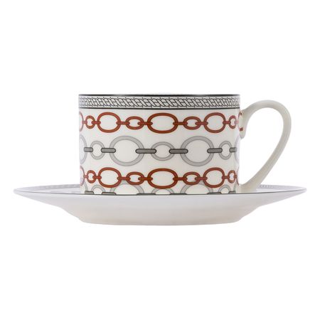 Чайная пара Gipfel Aragon 43476 чашка 200 мл блюдце 15 см 2990₽