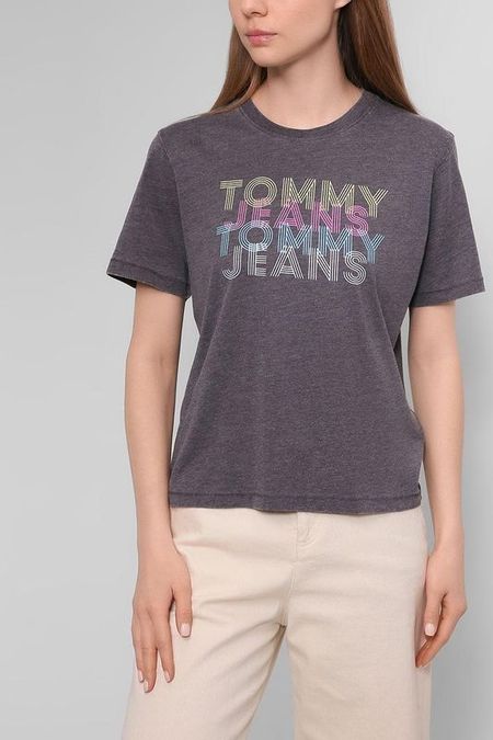 Футболка с фирменным принтом Tommy Jeans 2692₽
