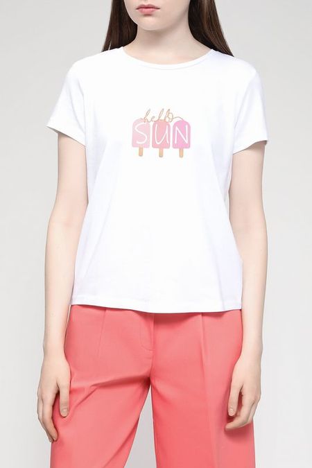 Футболка с принтом More More 1027₽