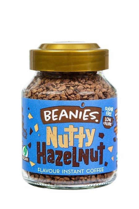 Кофе растворимый сублимированный ароматизированный Nutty Hazelnut Beanies Flavoured Coffee 730₽