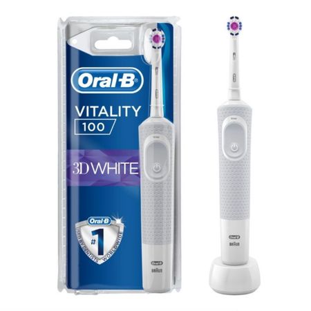 Электрическая зубная щетка Oral-B Vitality 100 3D White 2590₽