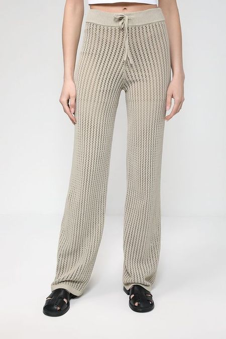 Вязаные брюки из смесового хлопка HUGO 4942₽