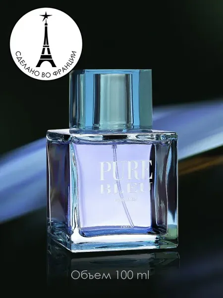 Парфюмерная вода для мужчин " Pure Bleu men", 100 мл