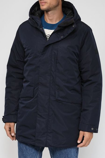 Однотонный пуховик с капюшоном MARCO DI RADI 3787₽