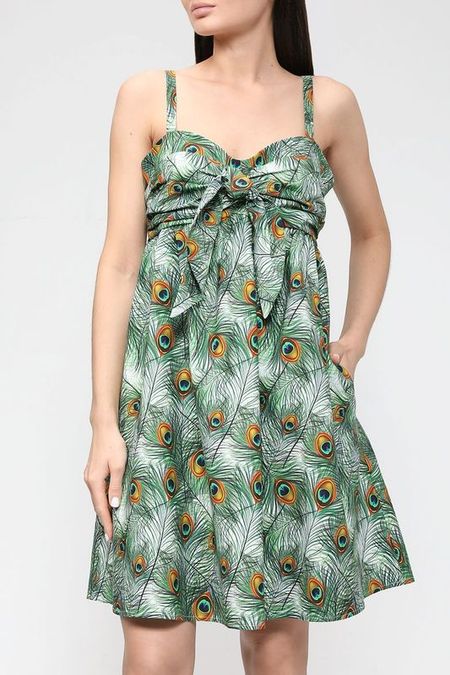 Хлопковый сарафан с принтом BELUCCI 1492₽