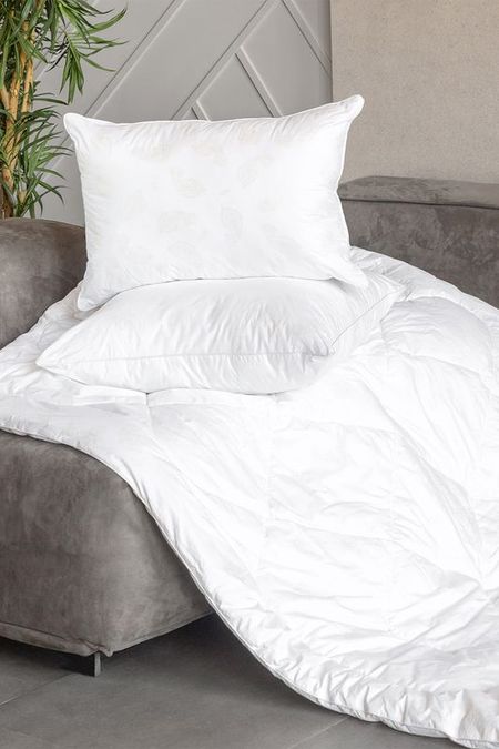 Одеяло стеганое хлопковое с искусственным лебяжьим пухом Verossa 4492₽