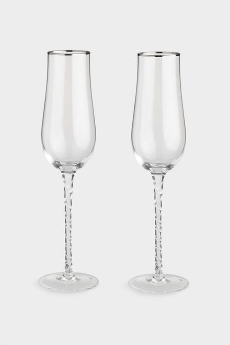 Набор бокалов для шампанского 2 шт Anna Lafarg 1417₽