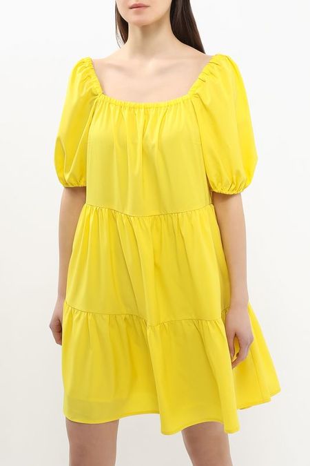 Платье с пышными рукавами и воланами Trends Brands Base