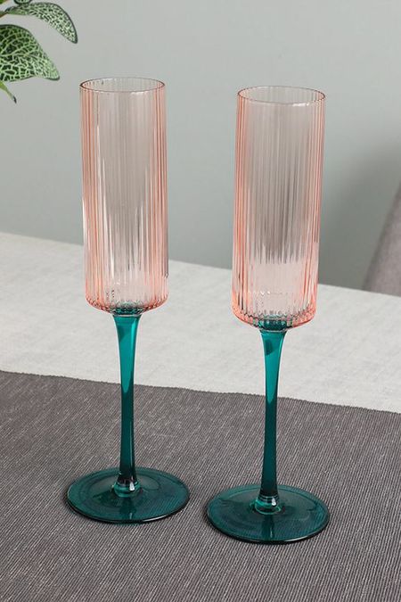 Набор из 2 хрустальных бокалов для шампанского Modern Classic Pozzi Milano 1876 2692₽