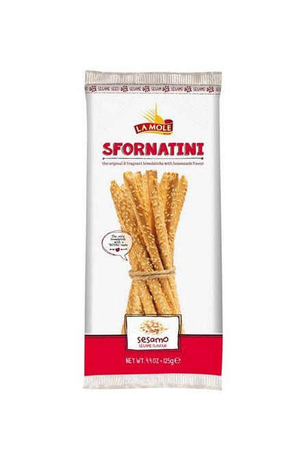 Хлебные палочки с кунжутом Sfornatini with sesame La Mole 200₽