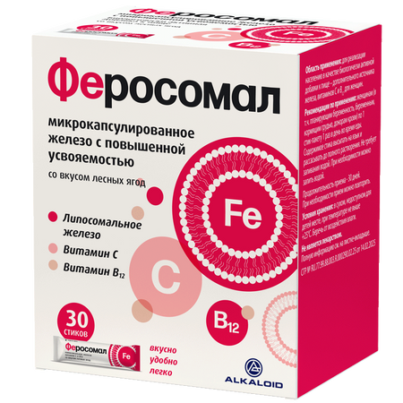 Феросомал Пор.стик-Пак.1,8Г №30