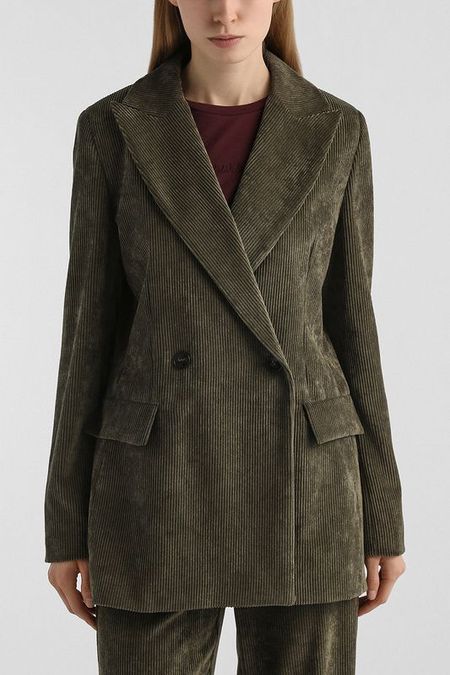 Жакет двубортный вельветовый Emme Marella 20242₽