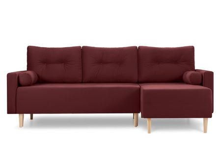Диван угловой divanru Нумо Velvet Marsala 46990₽