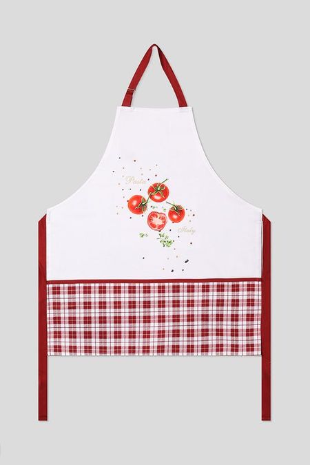 Фартук хлопковый с принтом Italiana 21maison 832₽