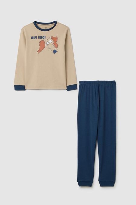 Пижама хлопковая OVS 1642₽