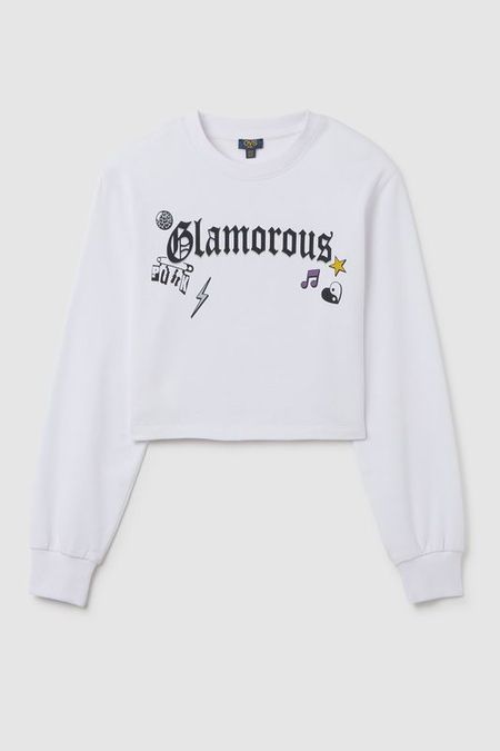 Свитшот хлопковый с принтом OVS 1417₽