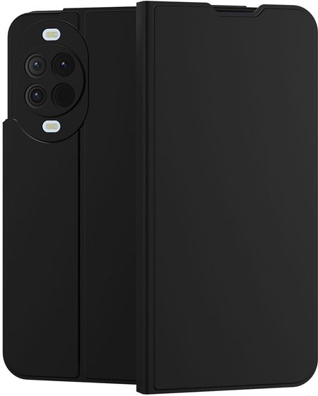Чехол-книжка Krutoff Magnet для Huawei Nova 14 Чёрный