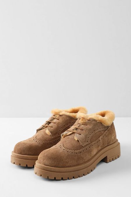 Замшевые броги Desa