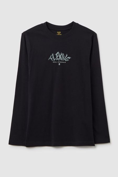 Лонгслив хлопковый с принтом OVS 967₽