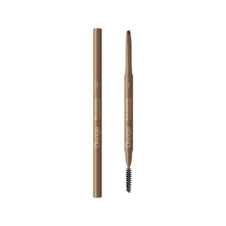 Карандаш для бровей DIVAGE BROW ADDICTION автоматический тон 01 Графитовый