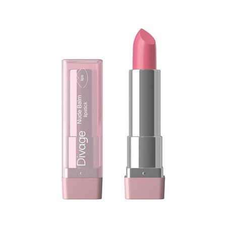 Помада-бальзам для губ DIVAGE NUDE BALM полупрозрачная тон 01 Naive pink