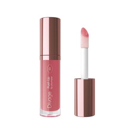 Блеск для губ DIVAGE PUSH UP LIP PLUMPER тон 02 Карамельно-розовый