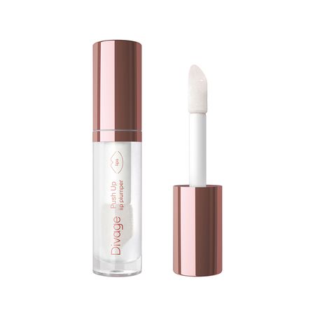 Блеск для губ DIVAGE PUSH UP LIP PLUMPER тон 01 Прозрачный