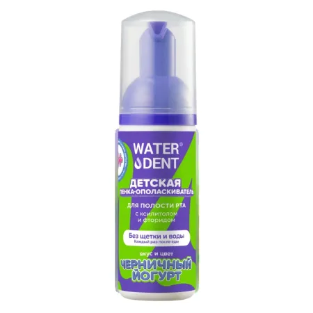 Пенка Waterdent WATERDENT Happy Smile Черничный йогурт 450₽