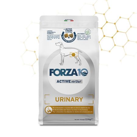 Forza10 Aсtive Line Urinary для собак миниатюрных пород при заболеваниях мочевыводящих путей с рыбой - 15 кг 3830₽