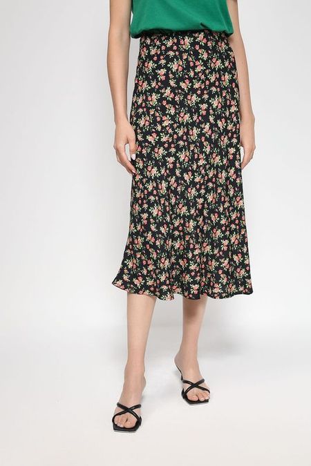Юбка расклешенная с цветочным принтом BELUCCI 1567₽