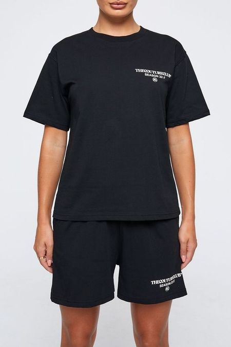 Хлопковая футболка с принтом The Couture Club 1867₽