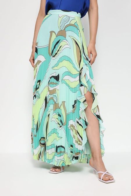 Юбка макси плиссированная разрезом Pinko 12817₽