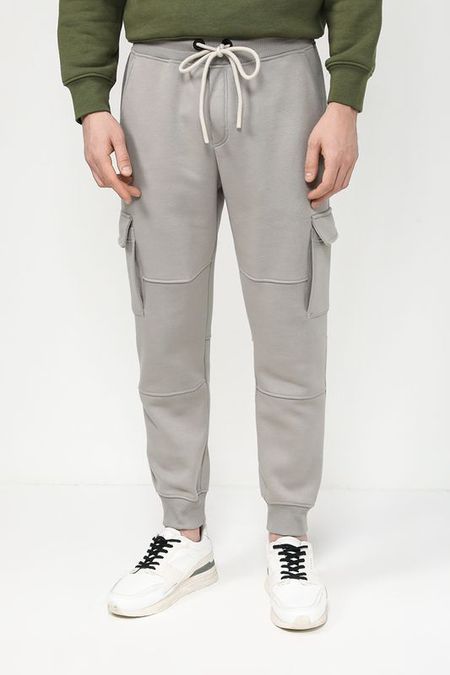 Хлопковые брюки с поясом на кулиске и карманами MARCO DI RADI 1567₽